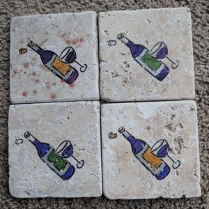 Wine coasters